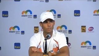 Reporter Congratulates Loser Rafael Nadal On Win